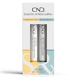Perfekt Duo Kit, CND RescueRXx & CND SolarOil på smart pen, CND